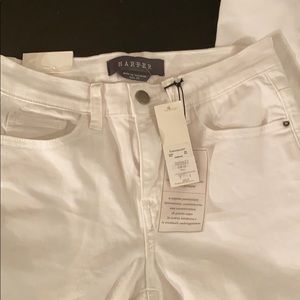 NWT Francesca white skinny jeans 25